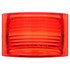 99160R by TRUCK-LITE - Marker Light Lens - Rectangular, Red, Acrylic, Snap-Fit Mount