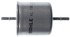KL 196 by MAHLE - Fuel Filter Element