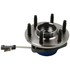 512243 by MOOG - Wheel Bearing and Hub Assembly