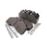 KIT2252H2DA by MERITOR - 741 Series Brake Pad Kit - EX225