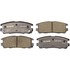 Monroe CX580A Disc Brake Pad Set Prem Ceramic Brakes