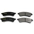 Monroe DX1030 Disc Brake Pad Set Prem Semi-Met Brakes