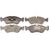 Monroe DX796 Disc Brake Pad Set Prem Semi-Met Brakes