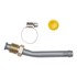 Edelmann 39859 Power Steering Return Line End Fitting 3/8" Male Inv. Flare x 3/8" Beaded Tube