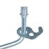 92120 by EDELMANN - 13MM Male Captive "O" Ring x 16MM Swivel "O" Ring - W/Switch Port