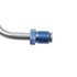92150 by EDELMANN - 14MM Male Inv. Flare x 18MM Male Captive "O" Ring - W/Switch Port