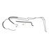 Edelmann 91784 Power Steering Return Line Hose Assembly 16MM Male "O" Ring x 3/8" I.D. Hose
