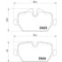 355011271 by HELLA - Disc Brake Pad Set