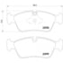 355011281 by HELLA - Disc Brake Pad Set