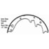PAB151R by WAGNER - Wagner ThermoQuiet PAB151R Drum Brake Shoe Set