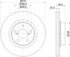 355129421 by HELLA - Disc Brake Rotor