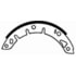 PAB437 by WAGNER - Wagner ThermoQuiet PAB437 Drum Brake Shoe Set