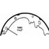 PAB462R by WAGNER - Wagner ThermoQuiet PAB462R Drum Brake Shoe Set