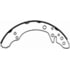 PAB495 by WAGNER - Wagner ThermoQuiet PAB495 Drum Brake Shoe Set
