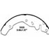PAB520R by WAGNER - Wagner ThermoQuiet PAB520R Drum Brake Shoe Set