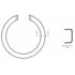 PAB781 by WAGNER - Wagner ThermoQuiet PAB781 Parking Brake Shoe Set