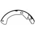 PAB795 by WAGNER - Wagner ThermoQuiet PAB795 Drum Brake Shoe Set