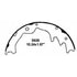 PAB626 by WAGNER - Wagner ThermoQuiet PAB626 Drum Brake Shoe Set
