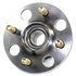 295-12175 by PRONTO ROTOR - Wheel Bearing and Hub Assembly - Rear, Right or Left, Sensor Included