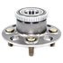 295-12175 by PRONTO ROTOR - Wheel Bearing and Hub Assembly - Rear, Right or Left, Sensor Included