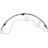 PAB667 by WAGNER - Wagner ThermoQuiet PAB667 Drum Brake Shoe Set