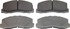 MX328 by WAGNER - Wagner ThermoQuiet MX328 Semi-Metallic Disc Brake Pad Set