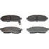 MX281 by WAGNER - Wagner ThermoQuiet MX281 Semi-Metallic Disc Brake Pad Set
