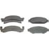 MX50 by WAGNER - Wagner ThermoQuiet MX50 Semi-Metallic Disc Brake Pad Set