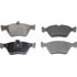 MX644 by WAGNER - Wagner ThermoQuiet MX644 Semi-Metallic Disc Brake Pad Set