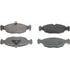 MX688 by WAGNER - Wagner ThermoQuiet MX688 Semi-Metallic Disc Brake Pad Set