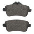 2521502 by TEXTAR - Disc Brake Pad for MERCEDES BENZ