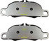 2445902 by TEXTAR - Disc Brake Pad for PORSCHE