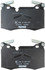 2447801 by TEXTAR - Disc Brake Pad for BMW