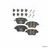 24563 01 by TEXTAR - Disc Brake Pad for VOLKSWAGEN WATER