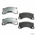 2500701 by TEXTAR - Disc Brake Pad for PORSCHE