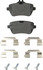 2507103 by TEXTAR - Disc Brake Pad for MERCEDES BENZ