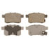 PD1336 by WAGNER - Wagner ThermoQuiet PD1336 Ceramic Disc Brake Pad Set
