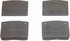 PD117 by WAGNER - Wagner ThermoQuiet PD117 Ceramic Disc Brake Pad Set