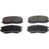 PD602 by WAGNER - Wagner ThermoQuiet PD602 Ceramic Disc Brake Pad Set