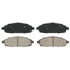 ZD1080 by WAGNER - QuickStop Ceramic Disc Brake Pad Set