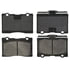 ZD1091 by WAGNER - QuickStop Ceramic Disc Brake Pad Set