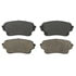 Wagner ZD1105 Disc Brake Pad Set QuickStop Ceramic Disc Brake Pad Set