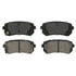 ZD1157 by WAGNER - QuickStop Ceramic Disc Brake Pad Set