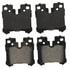 ZD1283 by WAGNER - QuickStop Ceramic Disc Brake Pad Set