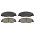 ZD1332 by WAGNER - QuickStop Ceramic Disc Brake Pad Set