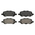 ZD1402 by WAGNER - QuickStop Ceramic Disc Brake Pad Set