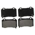 ZX1053 by WAGNER - QuickStop Semi-Metallic Disc Brake Pad Set