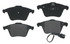 ZX1359 by WAGNER - QuickStop Semi-Metallic Disc Brake Pad Set
