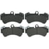 ZX1007 by WAGNER - QuickStop Semi-Metallic Disc Brake Pad Set