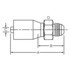 Dayco 100849 Hydraulic Coupling / Adapter PG08-10MJ